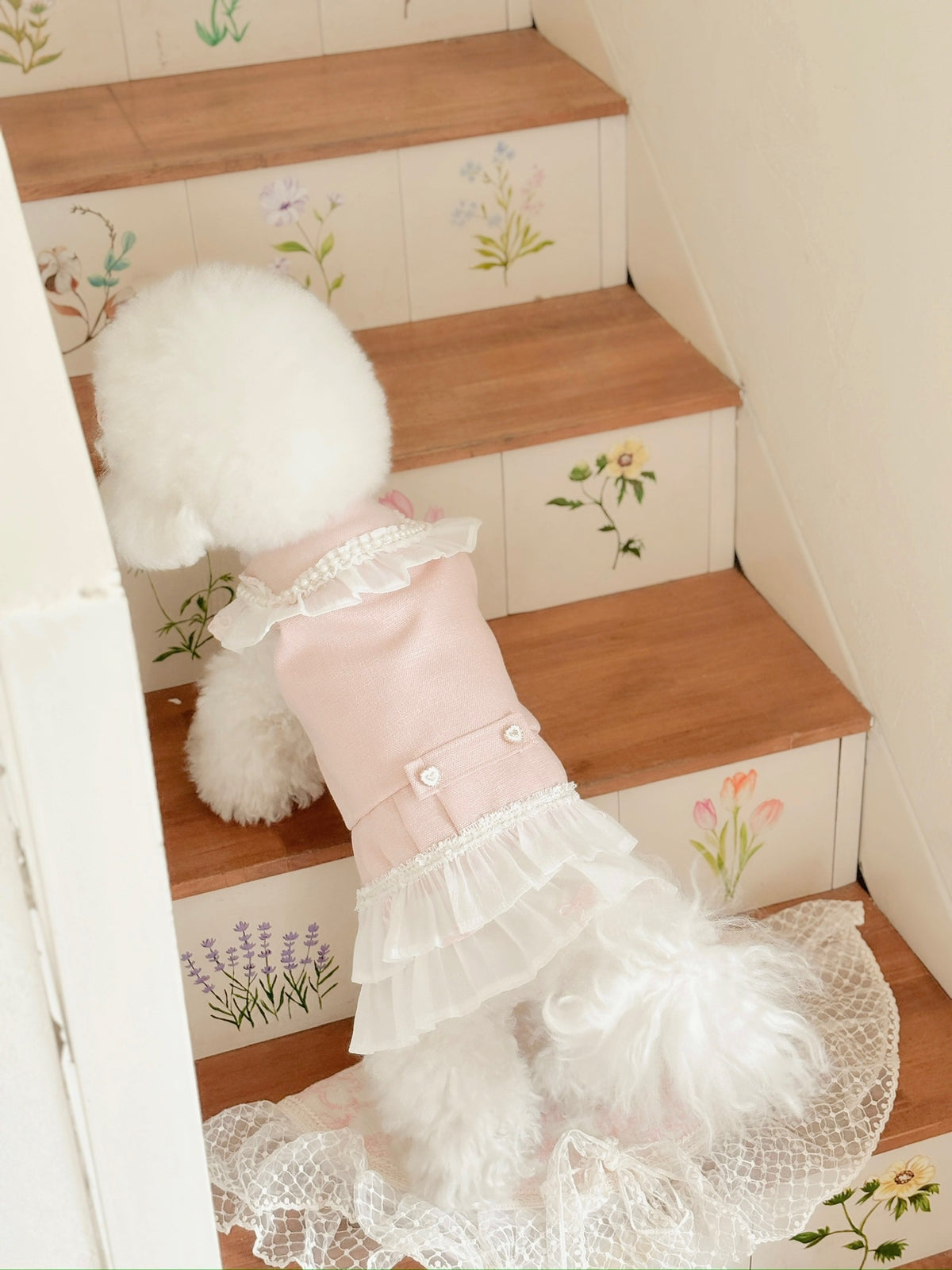 Rose puppy set (libbon)